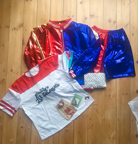 Girls harley quinn fancy dress - fancy,