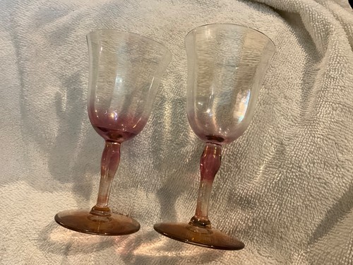 Art deco weston blown pink - blown,