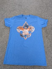 Boy Scouts of America T-Shirt - Blue - Short Sleeve - Small - Brand New