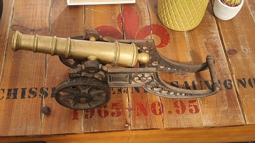 Old 20th century cannon - old,
