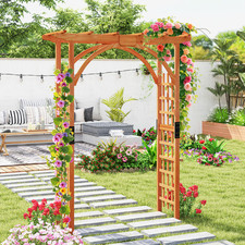 Wooden Garden Trellis Arbor