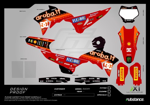 Custom graphics kit - custom, mx