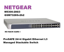 M5300-28G3 GSM7328Sv2h2 — ProSAFE 24+4 Gigabit Ethernet L3 Managed Stack Switch