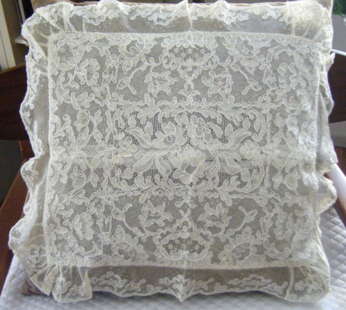 Antique boudoir alencon lace - boudoir,