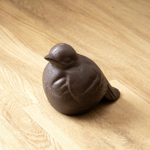 Cast iron bird - iron,