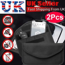 Car Key Signal Blocker Case Large Faraday Phone Pouch RFID Blocking Bag for keys