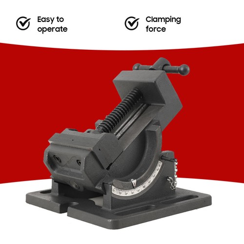 Milling tilting vice - tilting, 0°-90°