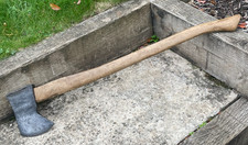 Vintage Blacksmiths 6.6lb Axe Felling Axe Wood Log Cutter Chopper Garden Tool