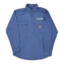 Cams Renewables Carhartt Shirt - Large Blue Cotton