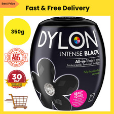 350G Intense Black Dylon Machine Dye Pod Powder Fabric Wash For Colour Clothes