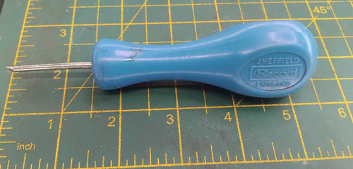 Vintage record bradawl blue - record,