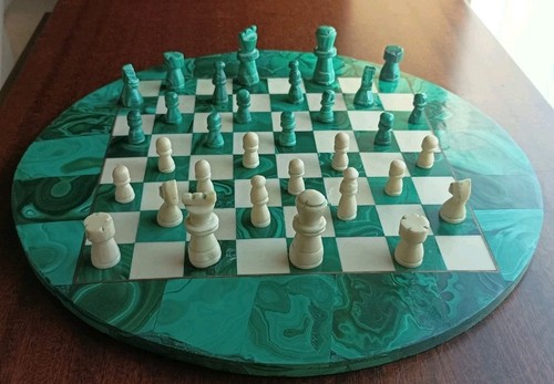 Vintage chess set - vintage,