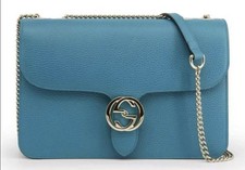 Gucci  Calfskin Interlocking G