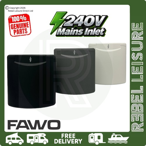 Fawo 240v mains inlet - ⚡🚐,