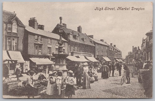 Market drayton high street - high,