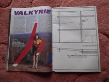 RC Model World Plans of the Sopwith Baby part 1 with original magazine Apr 1990