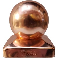 3.5" x 3.5" Solid Copper Ball