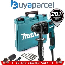 Makita HR1840 240v SDS Plus 2 Mode Rotary Hammer Drill 470w + SDS Bits + Chuck