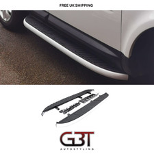 FOR LAND ROVER FREELANDER 2 SIDE STEPS + FITTING KITS RUNNING BOARD 2007-2015 UK