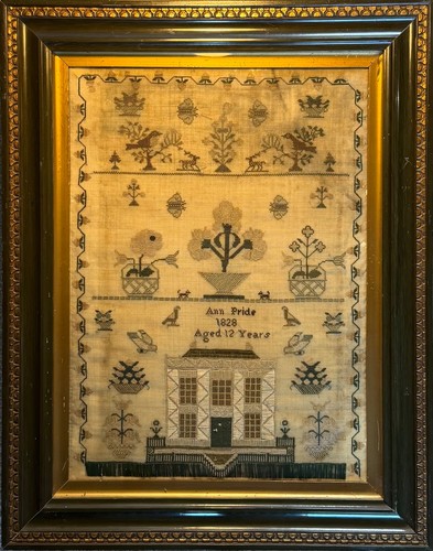 Georgian sampler antique - georgian,