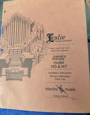 OEM Leslie Organ Speaker 145