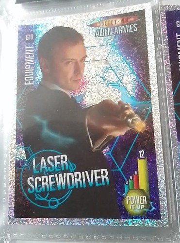 Who trading cards alien - dr,