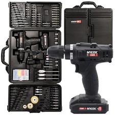 Cordless drill set 18v - drill,