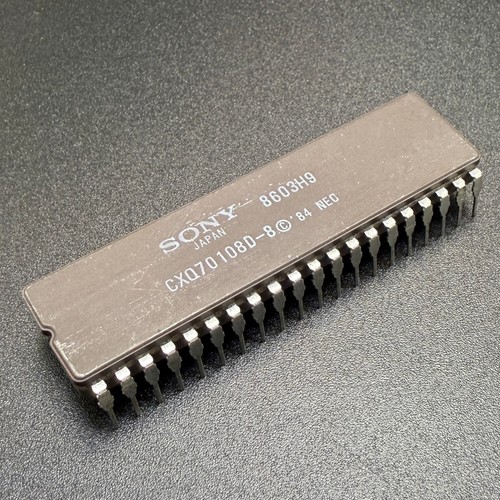Sony cxq70108d cpu v20 - v20, 8mhz