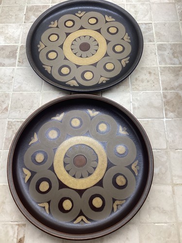 Pair vintage 1960 denby - pair,