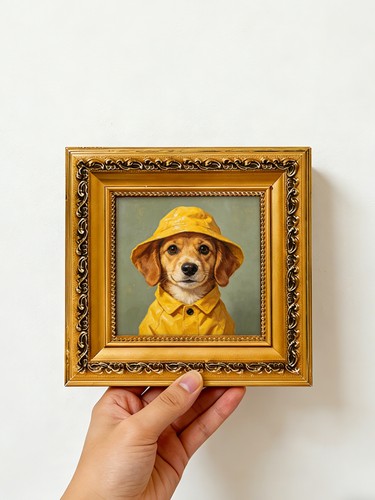 Beagle dog matching rain hat - matching,