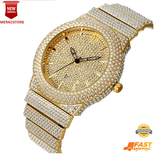 Luxury ice out big - ice, mens