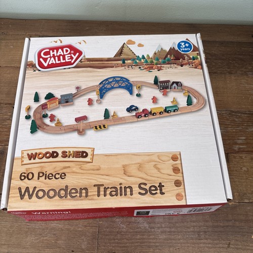 Chad valley wooden train set - wooden,