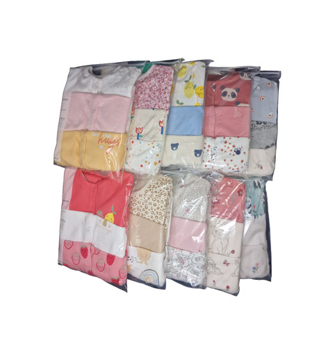Baby pack sleepsuits - 3,