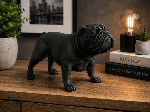 English bulldog figurine - english,