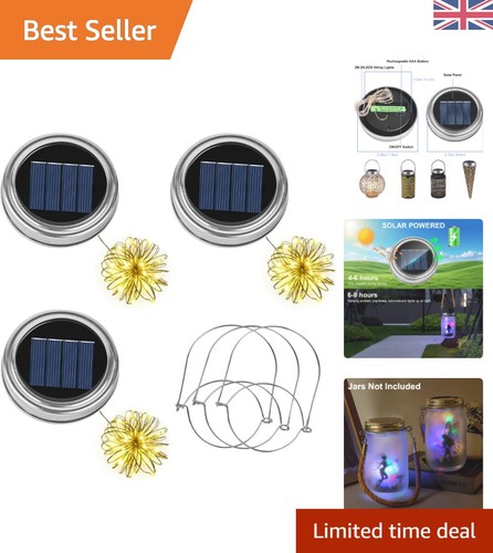 Versatile 3pcs solar mason - solar,