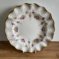 Royal Crown Derby Royal Antoinette Dinner Plate - 26cms Diameter Bone China