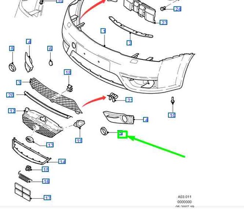 Ford mondeo mk2 - ford, bumper