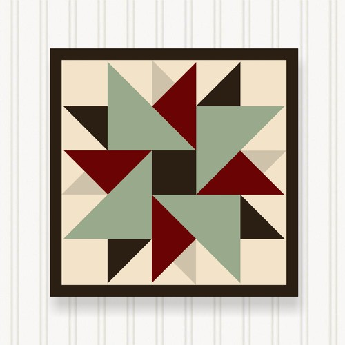 Barn quilt square sizes - barn,