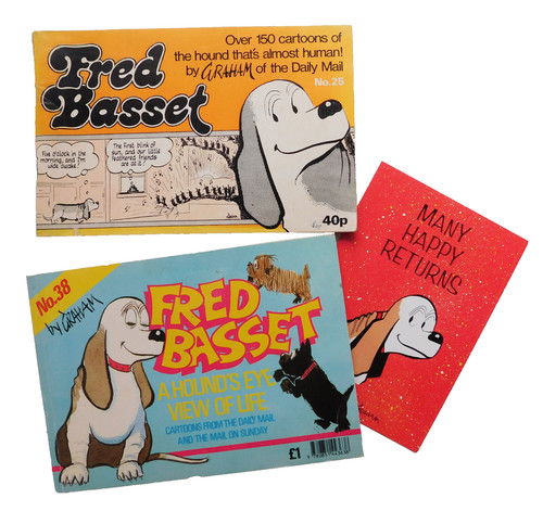 Fred basset cartoon - cartoon, by