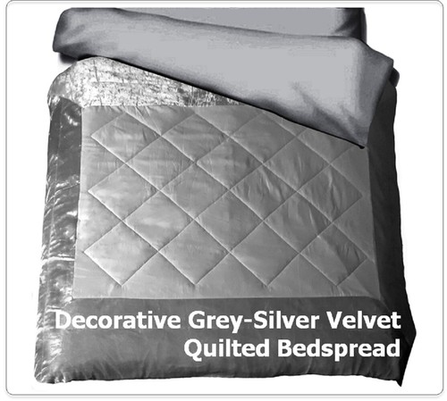 Quilted bedspread luxury - quilted,