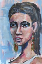 Original Acrylic Woman