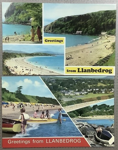 Llanbedrog multi view - view, vintage