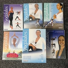 Yogalates Complete 5x DVD Region 2 Box Set + Yogalates BOOK + resistance band