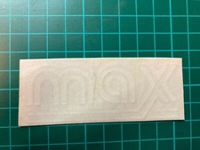MAX DECAL STICKER ORIGINAL OLD SCHOOL BMX MX (LOT45)