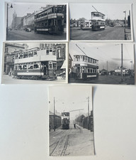 Old B/W Tram Photos Belfast -