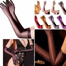 UK Women Glossy Silky Stretchy