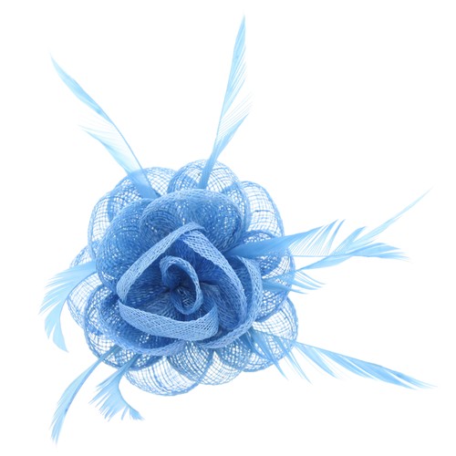 Sky blue rose net - blue,