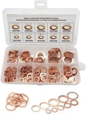 200 Pcs Crush Washer,Copper