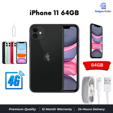 Apple iPhone 11 64G Unlocked Smartphone Brand New Condition - All Colors