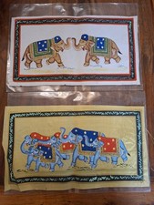 Two Indian Cloth/Fabric